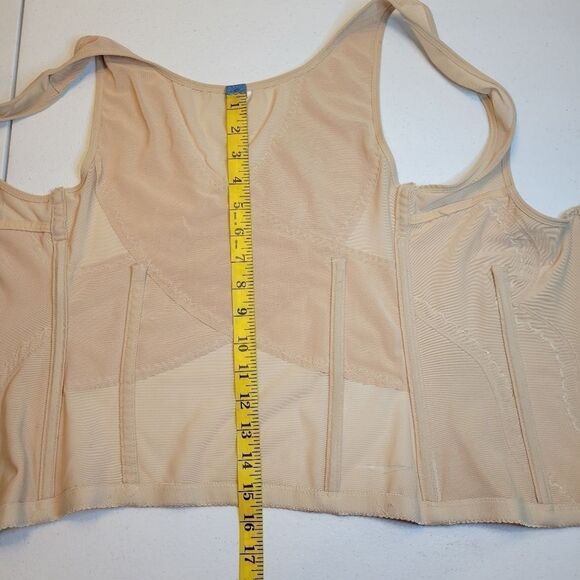 Nude/ Tan Underbust Shapewear with Front Closure Plus Size 2X - Picture 13 of 16
